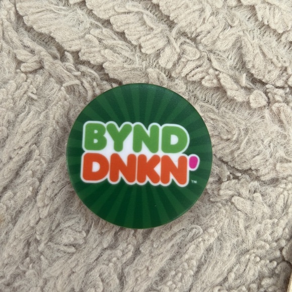 Dunkin Donuts BYND DNKN reusable tote bag and pop socket bundle New - Picture 3 of 16